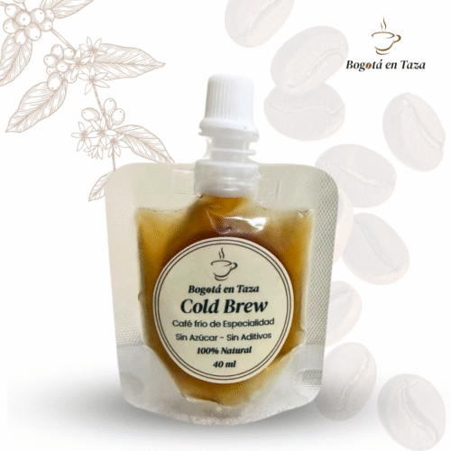 Cold Brew- Bebida fría de café